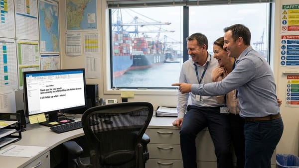 Forwarder's Out-of-Office Reply Now Handling All Inquiries